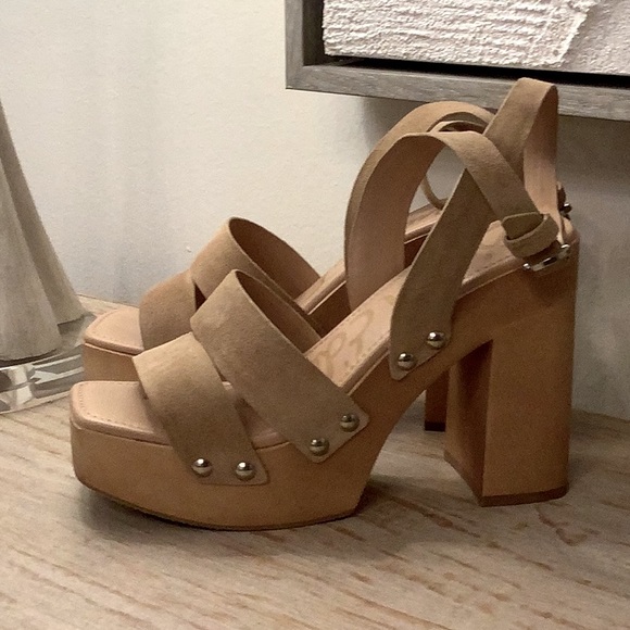 Sam Edelman Shoes - Sam Edelman - Suedette sandals - EUC